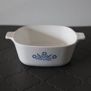 Vintage Corningware Blue Cornflower Dish